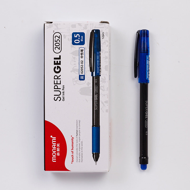 Monami Super Gel Pen 0.5mm Fine Point - Archival Ink by LuLuFun Studio