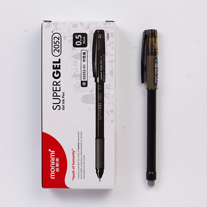 Monami Super Gel Pen 0.5mm Fine Point - Archival Ink by LuLuFun Studio