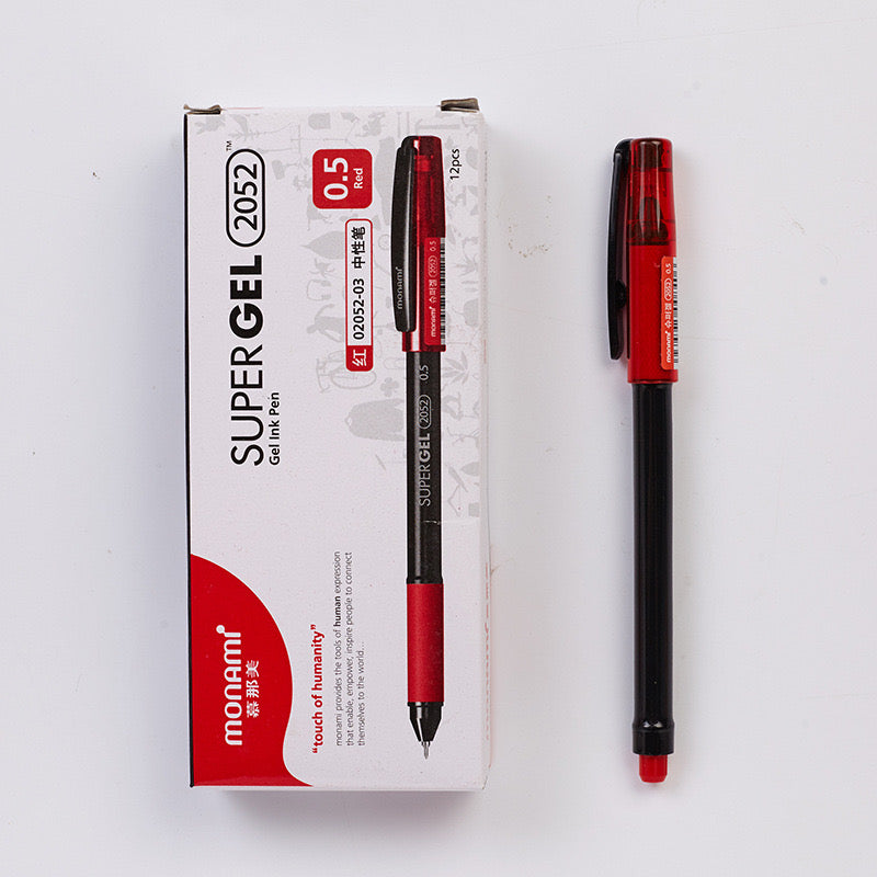 Monami Super Gel Pen 0.5mm Fine Point - Archival Ink by LuLuFun Studio