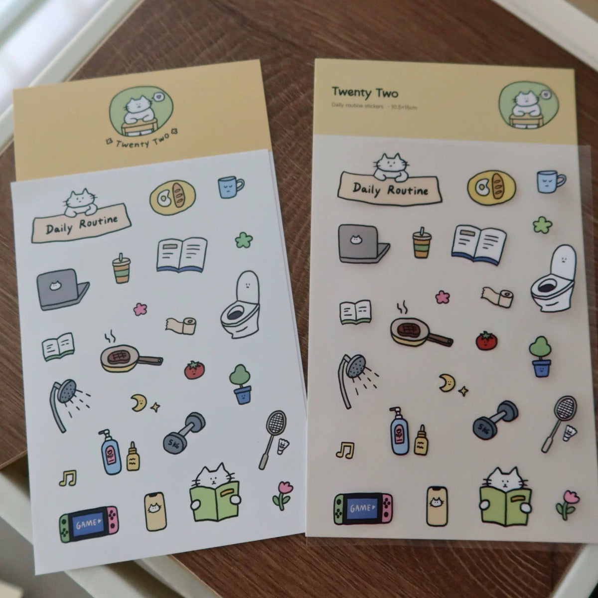 Daily Routine Planner Stickers by LuLuFun Studio - Journaling Decals