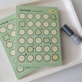 LuLuFun Studio 30 Days Challenge Memo Pad – 50 Sheet Habit Tracker