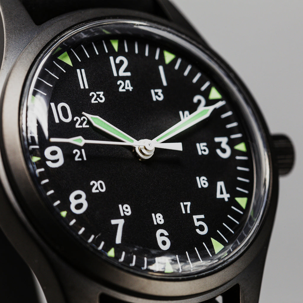 'Terrain Black' Cat.4 Field Watch (38mm) | Limited Edition