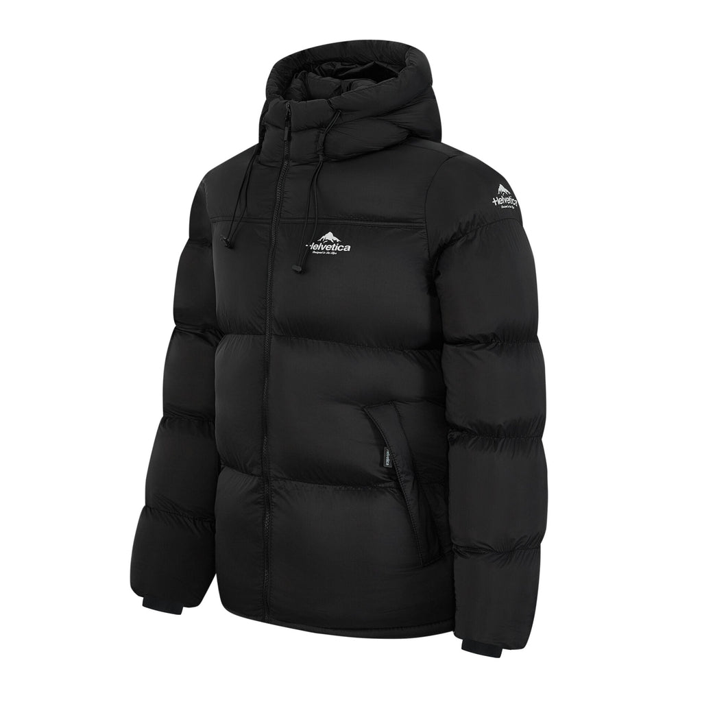 Middle Block Hooded Down Jacket