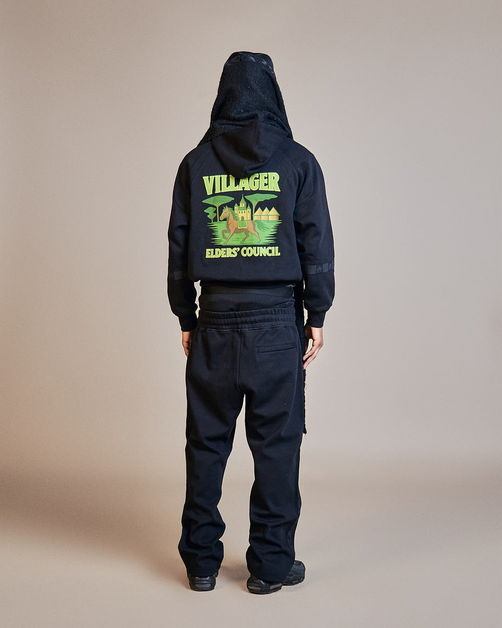 Elders’ Council Sweatsuit Set Black
