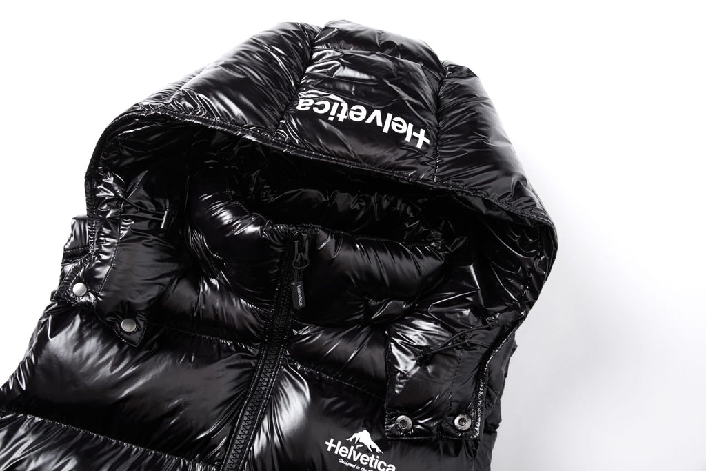 Space Sleeveless Hooded Jacket