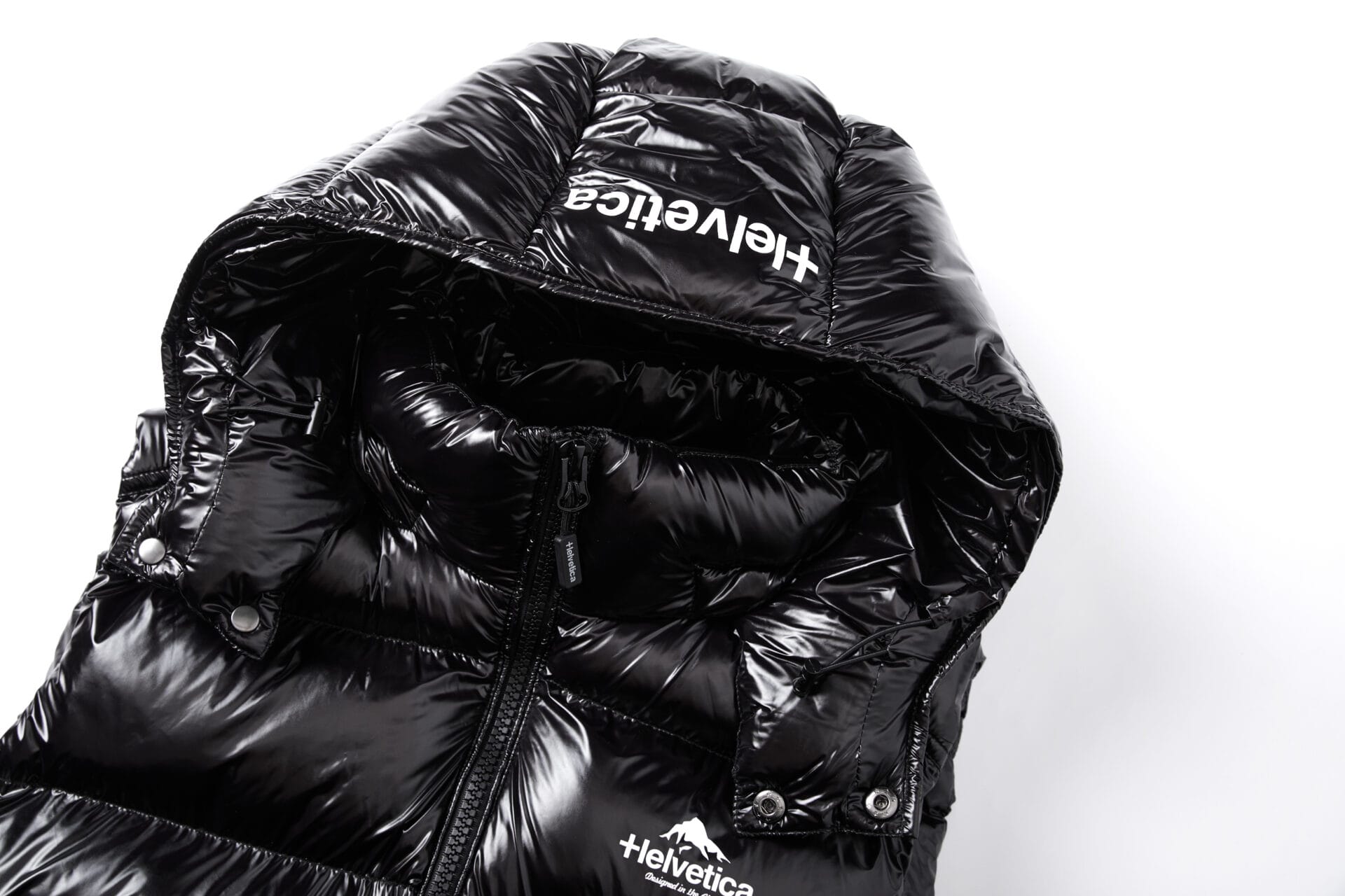 Space Sleeveless Hooded Jacket