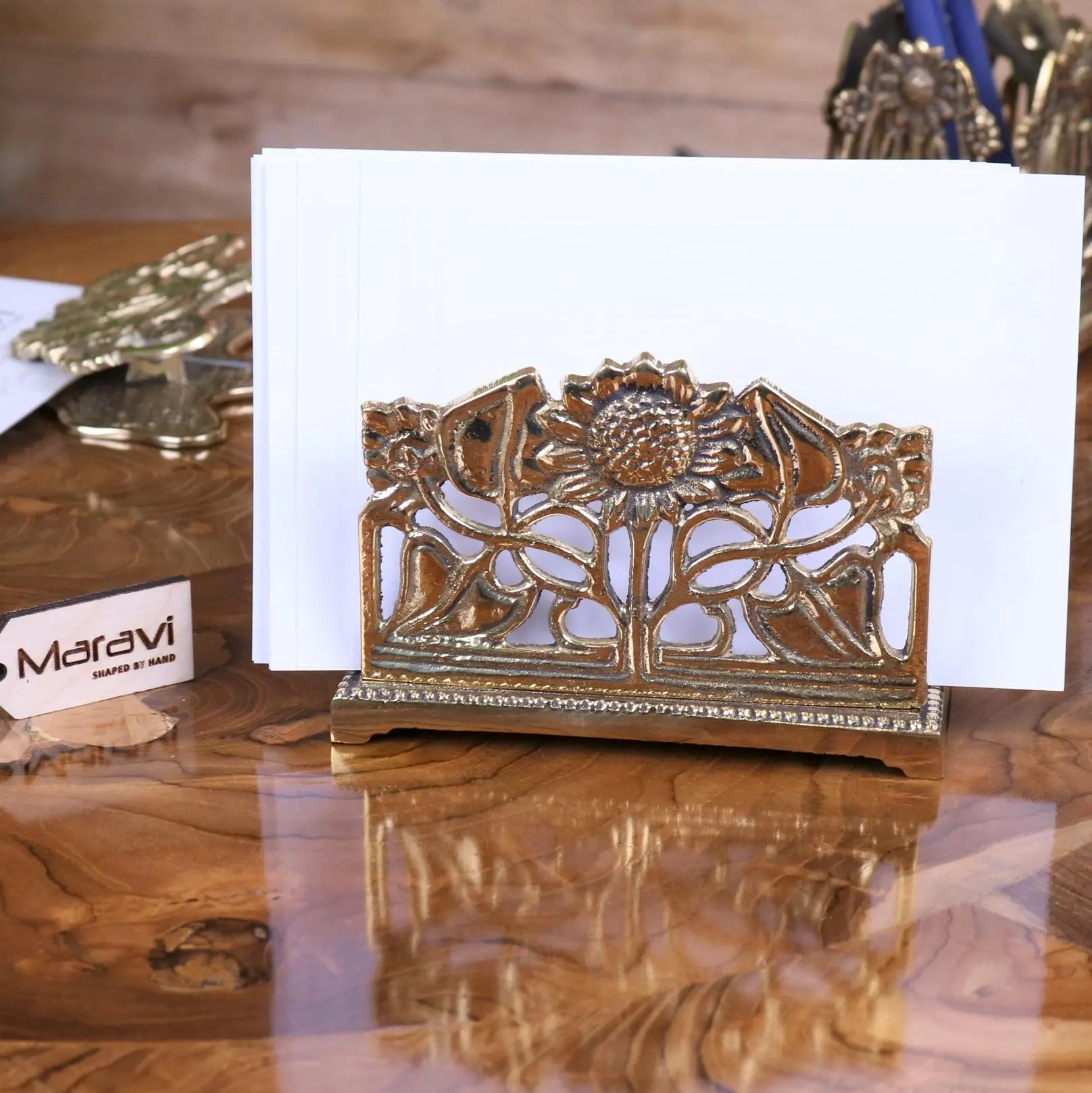 Newsa Sunflower Design Luxury Desk Accessories