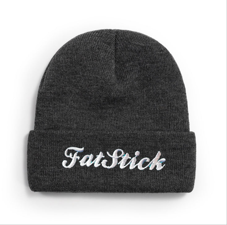 FatStick Boards Premium Knit Beanie Hat – Warm Unisex Outdoor Headwear