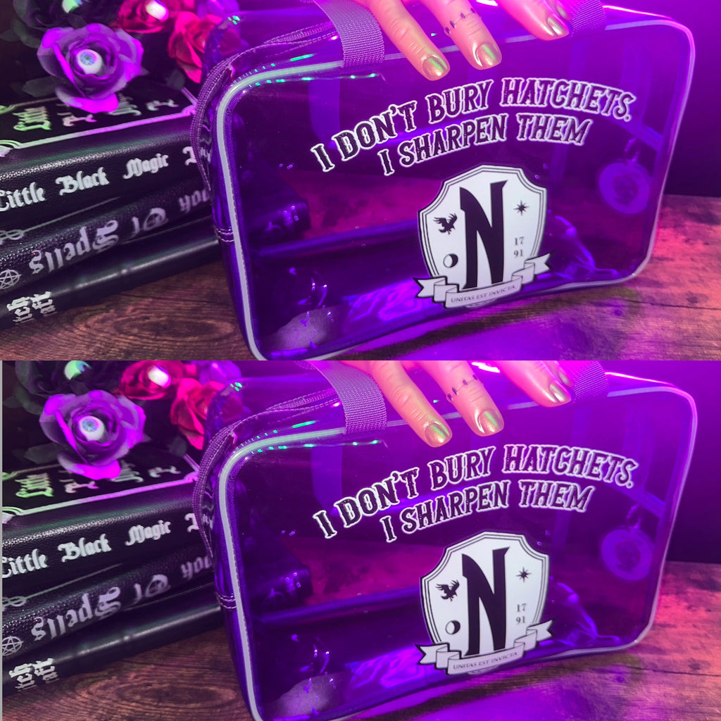 Radioactive Unicorn Nevermore Academy Bag – Vegan 90s Academia Style