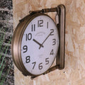 Kensington Station Railway Style Double Sided Clock