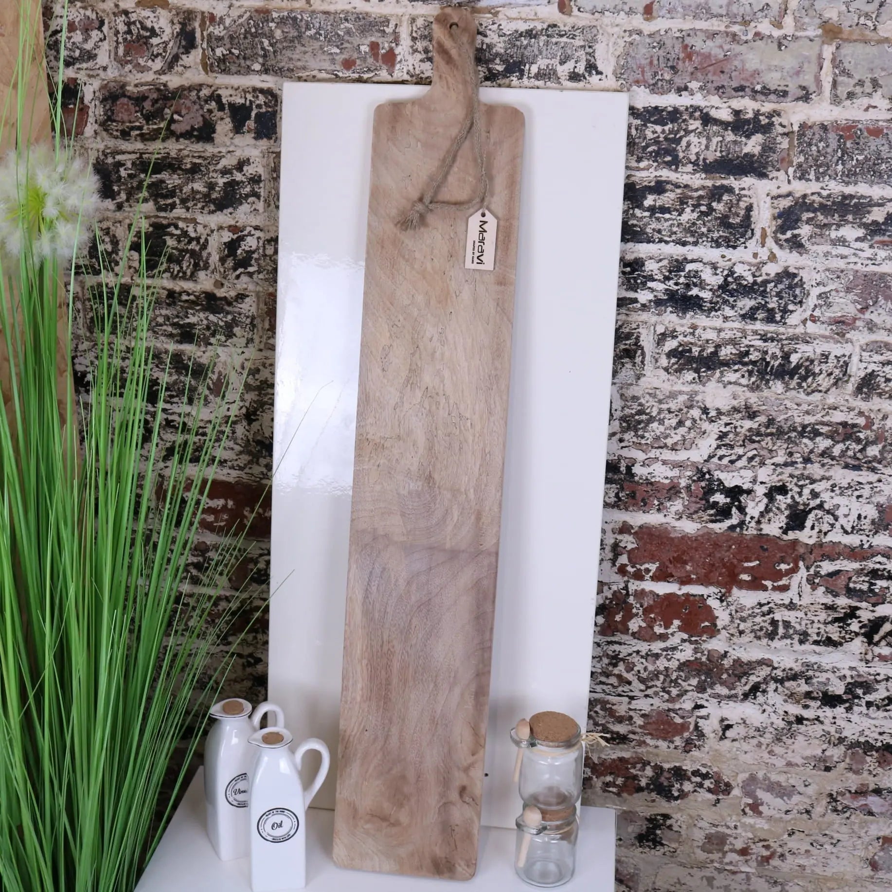 Bermo Wooden Long Serving Board 99cm