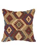 Turkish Kilim Vintage Cushion Cover - 40 x 40 cm