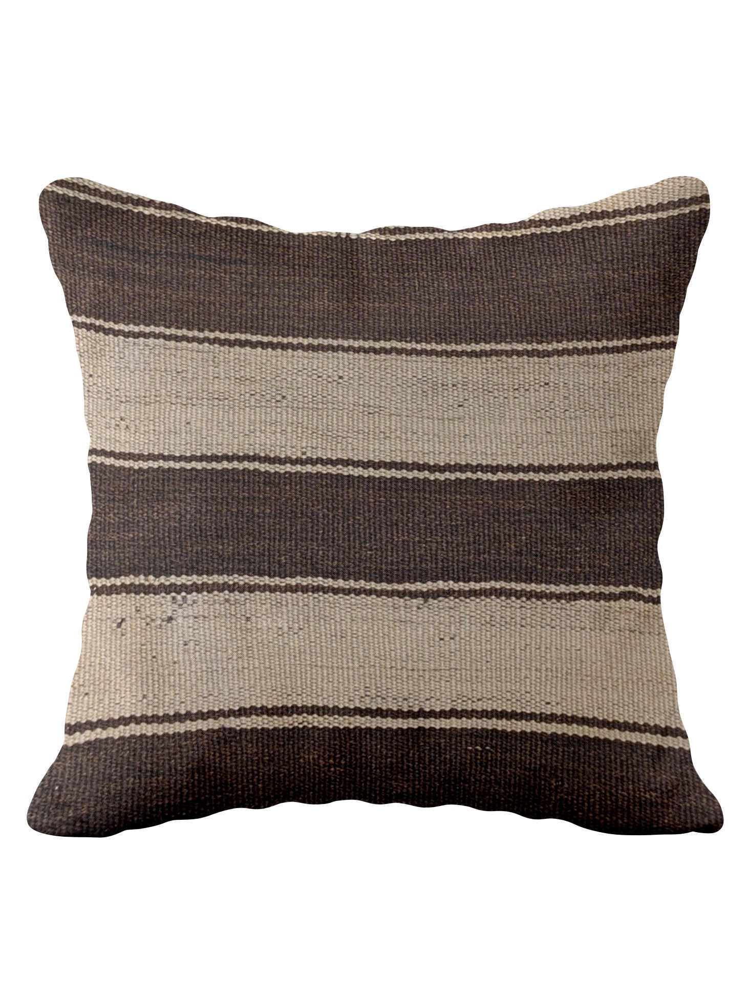 Turkish Kilim Vintage Cushion Cover - 40 x 40 cm