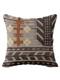 Turkish Kilim Vintage Cushion Cover - 40 x 40 cm