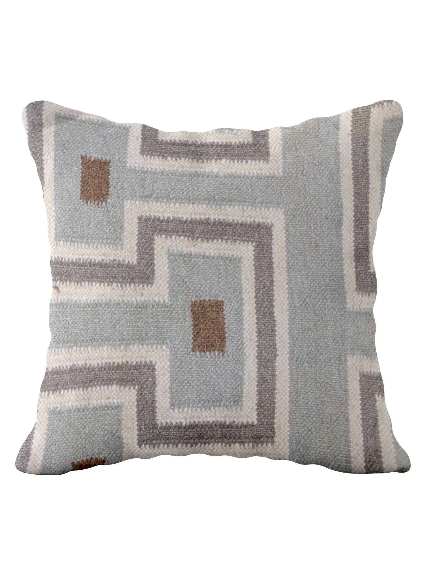 Turkish Kilim Vintage Cushion Cover - 40 x 40 cm