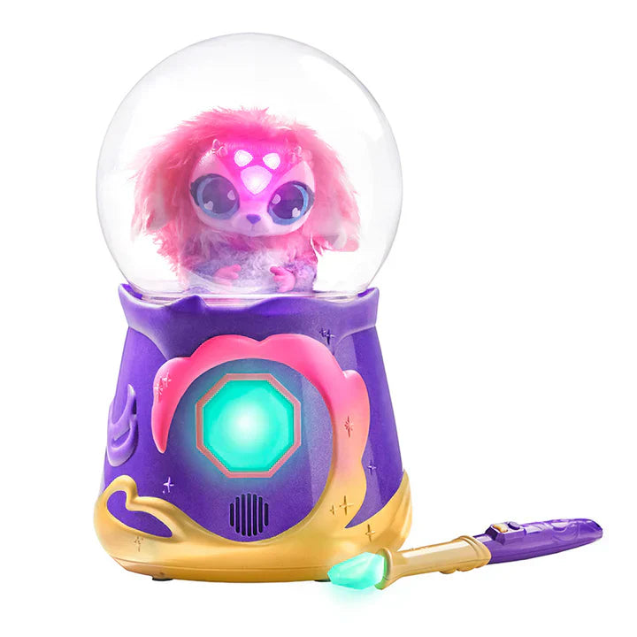 Magic Mixies Series 2 Magical Crystal Ball – Interactive Pink Plush Toy