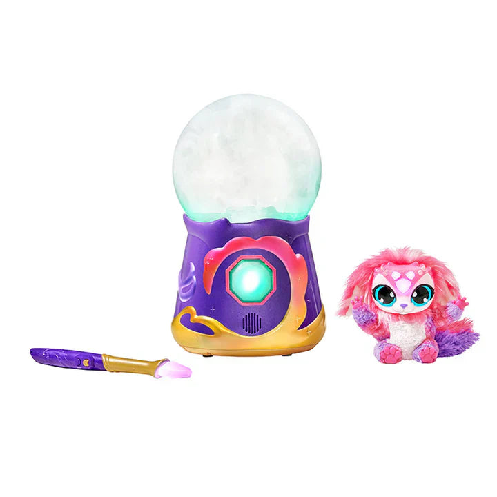 Magic Mixies Series 2 Magical Crystal Ball – Interactive Pink Plush Toy