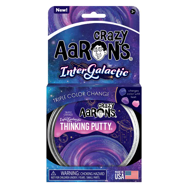 Crazy Aaron's Intergalactic Thinking Putty – Hypercolor Sensory Toy
