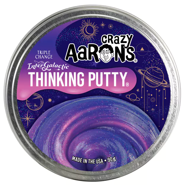 Crazy Aaron's Intergalactic Thinking Putty – Hypercolor Sensory Toy