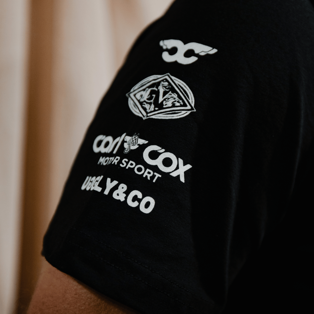 Uggly and Co Black Dub 2024 Crew T-Shirt | Heavyweight Cotton Tee