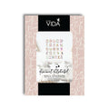 Live Vida Alphabet Wall Stickers with Animal Figures 26 pcs - Pink
