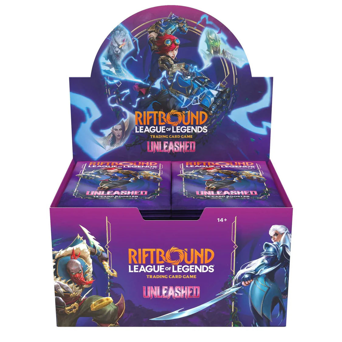 Riftbound: League of Legends Unleashed Booster Pack by Snaps – 14 Cards