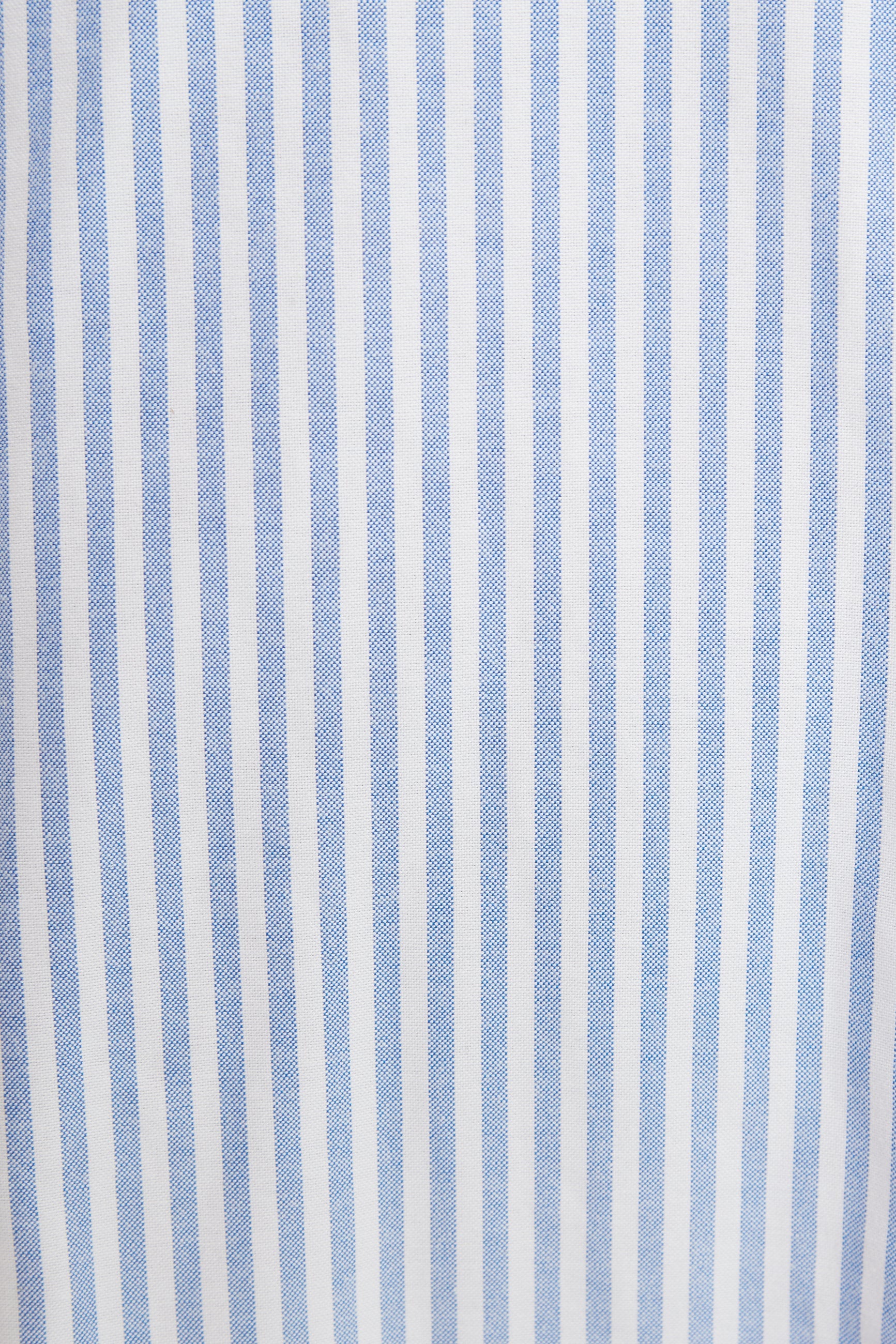 Fleur Sail Stripe Midi Shirt Dress Blue