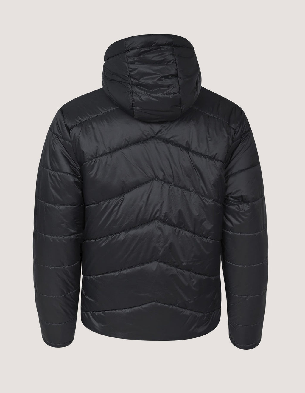 Black Hooded Puffer Jacket