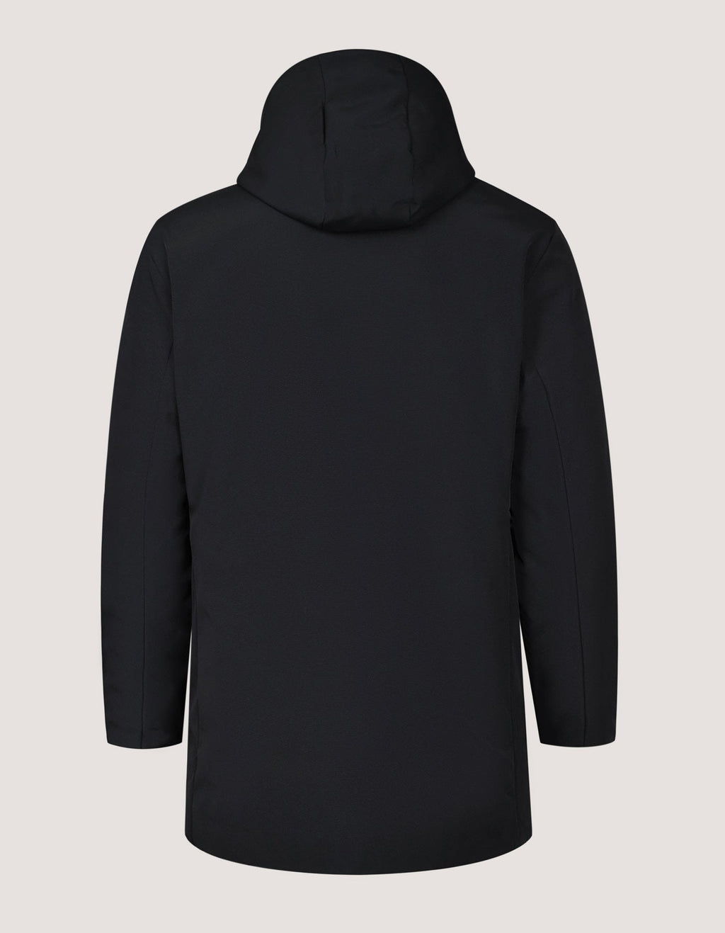 Black Waterproof Long Jacket