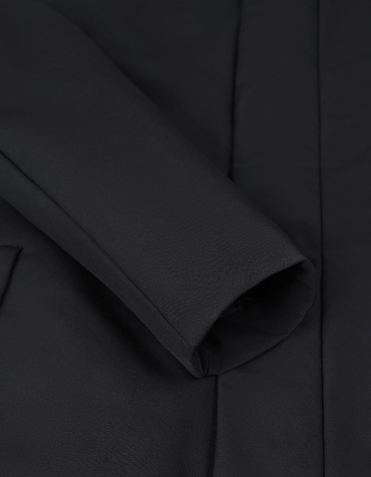 Black Waterproof Long Jacket