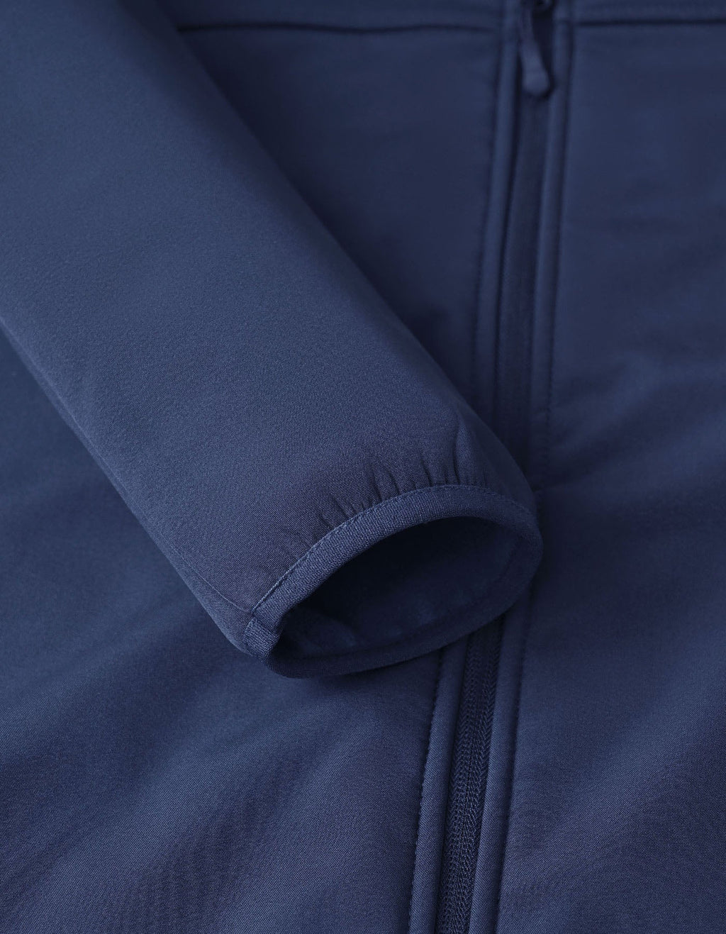 Navy Hooded Windbreaker Jacket