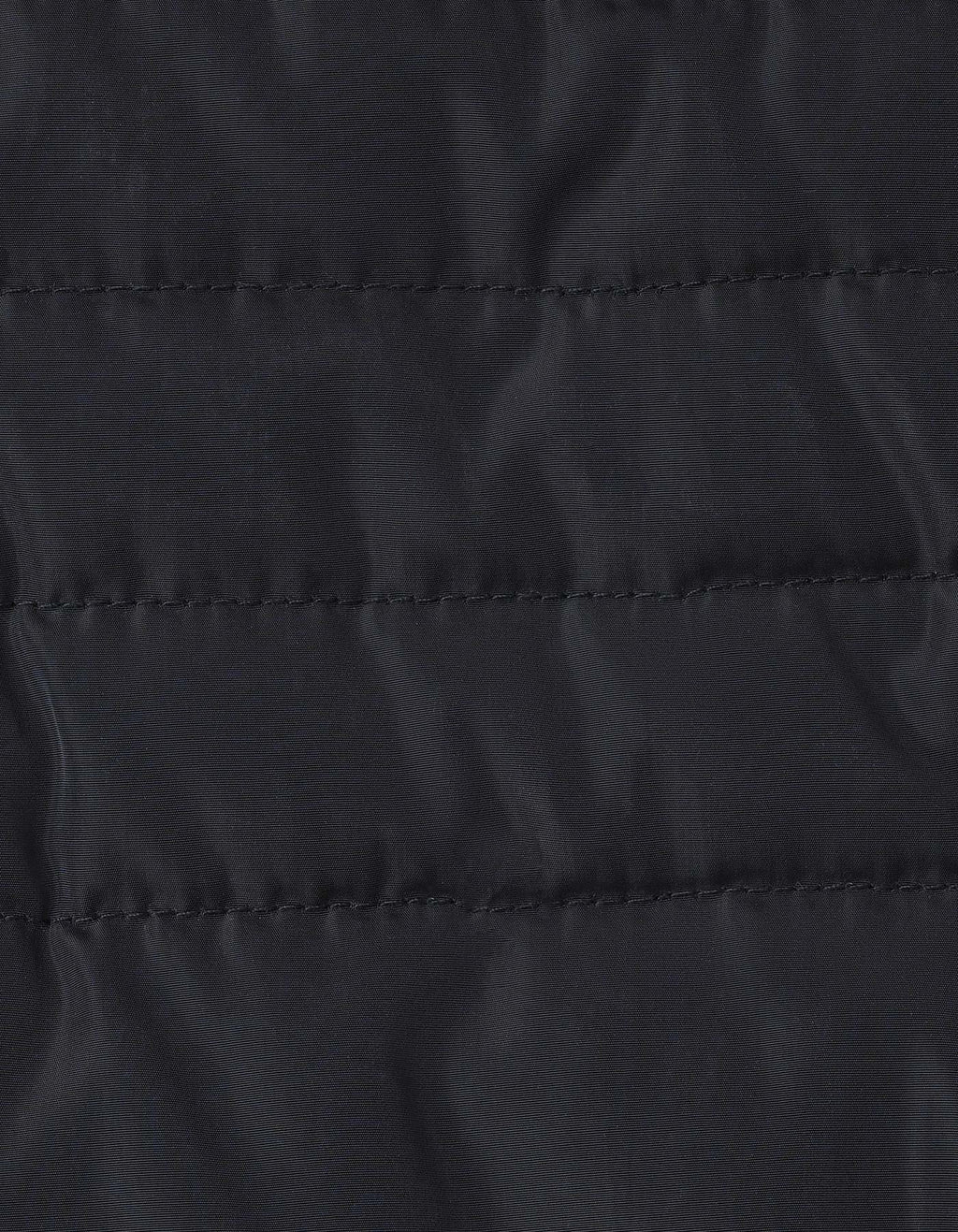 Black Hooded Gilet Jacket