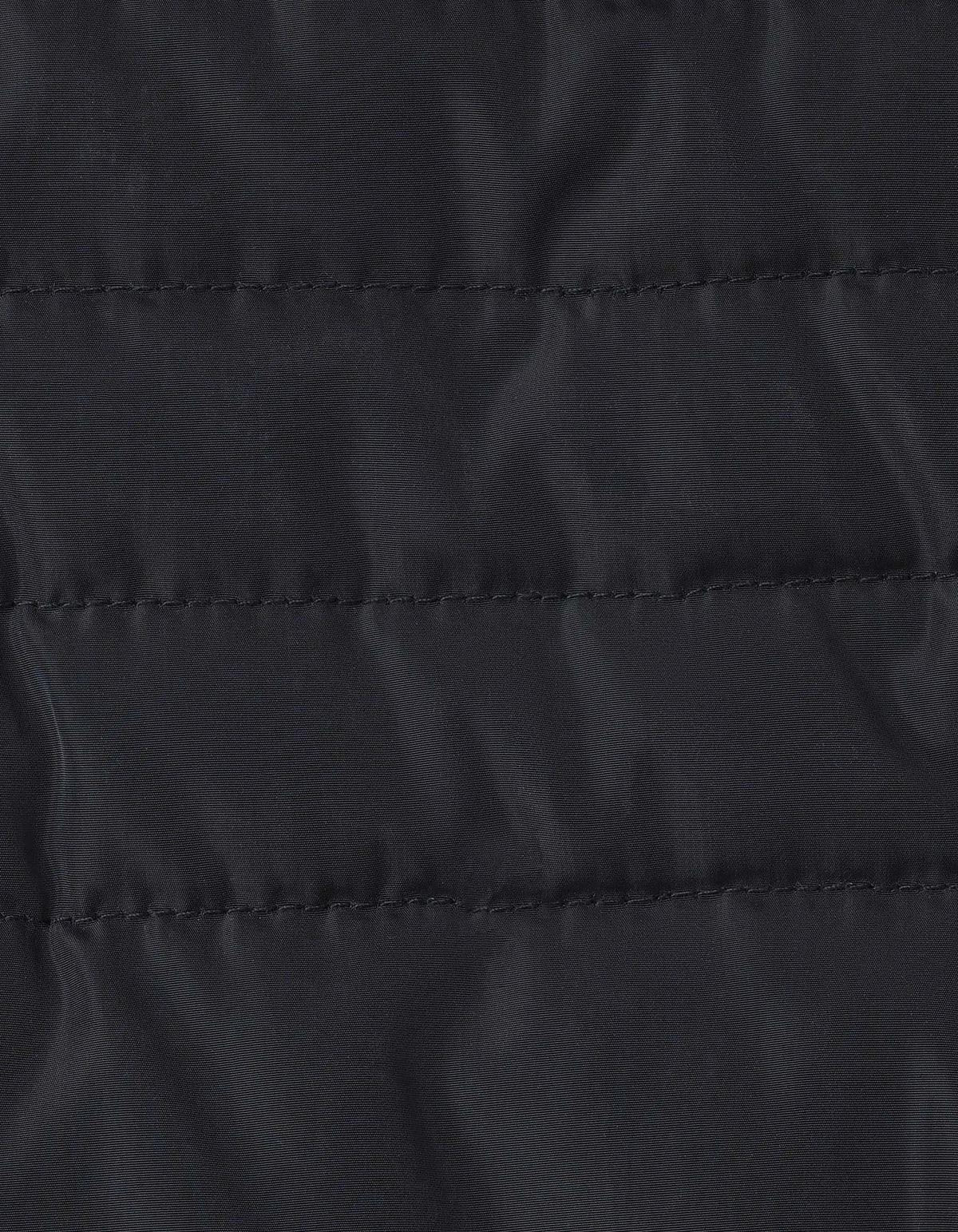 Black Hooded Gilet Jacket