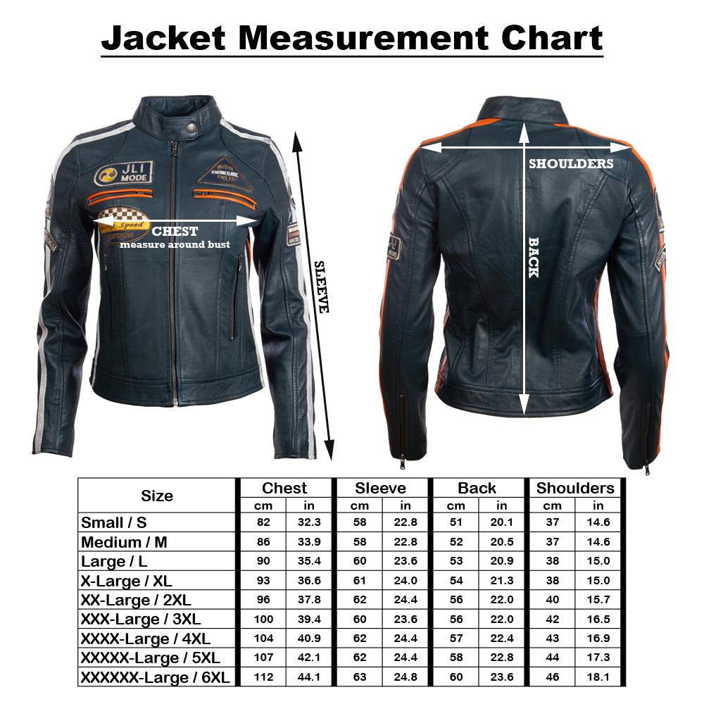 QOOC Women's Racing Biker - Navy Blue