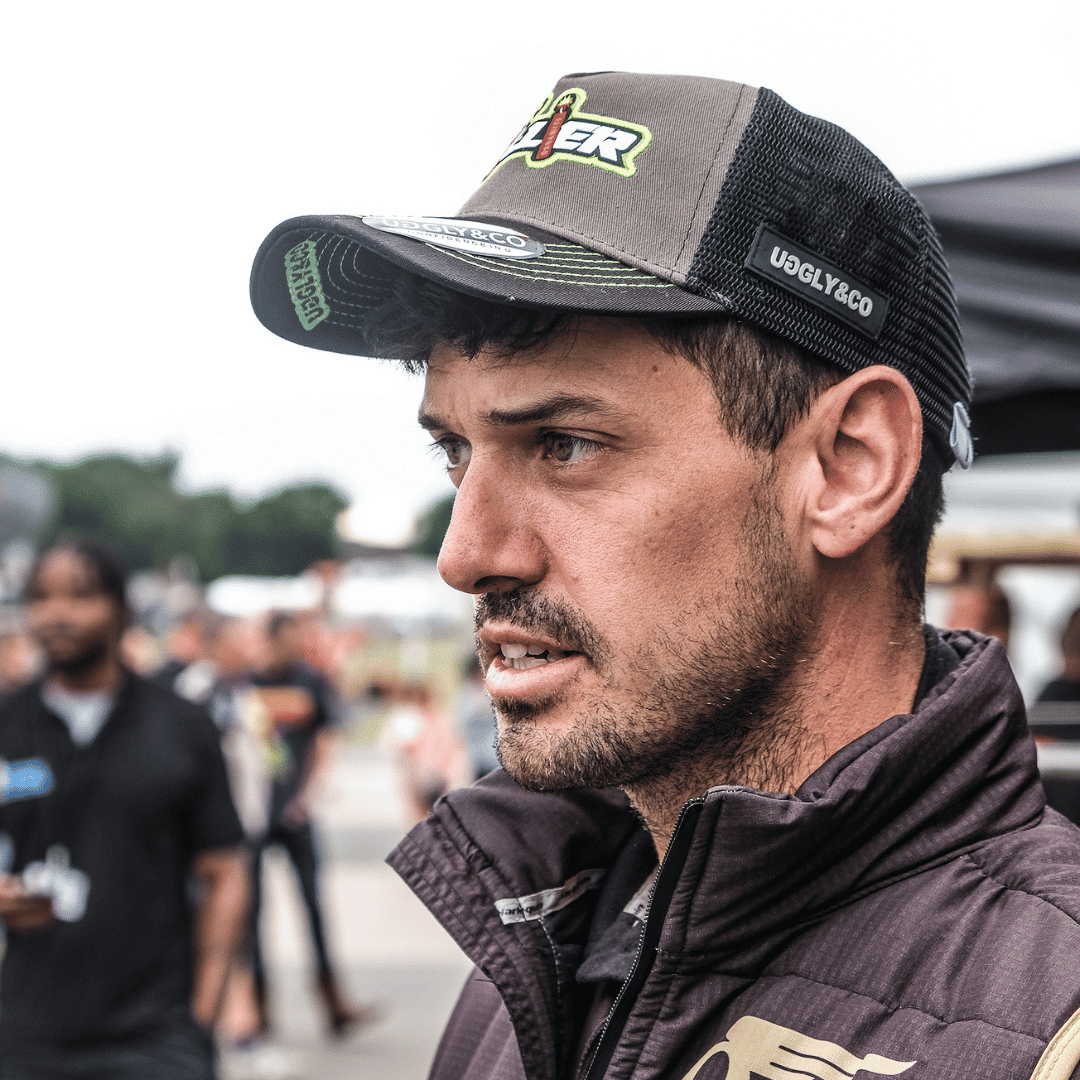 James Hillier Road Racer Trucker Hat – Official Uggly & Co Green Cap