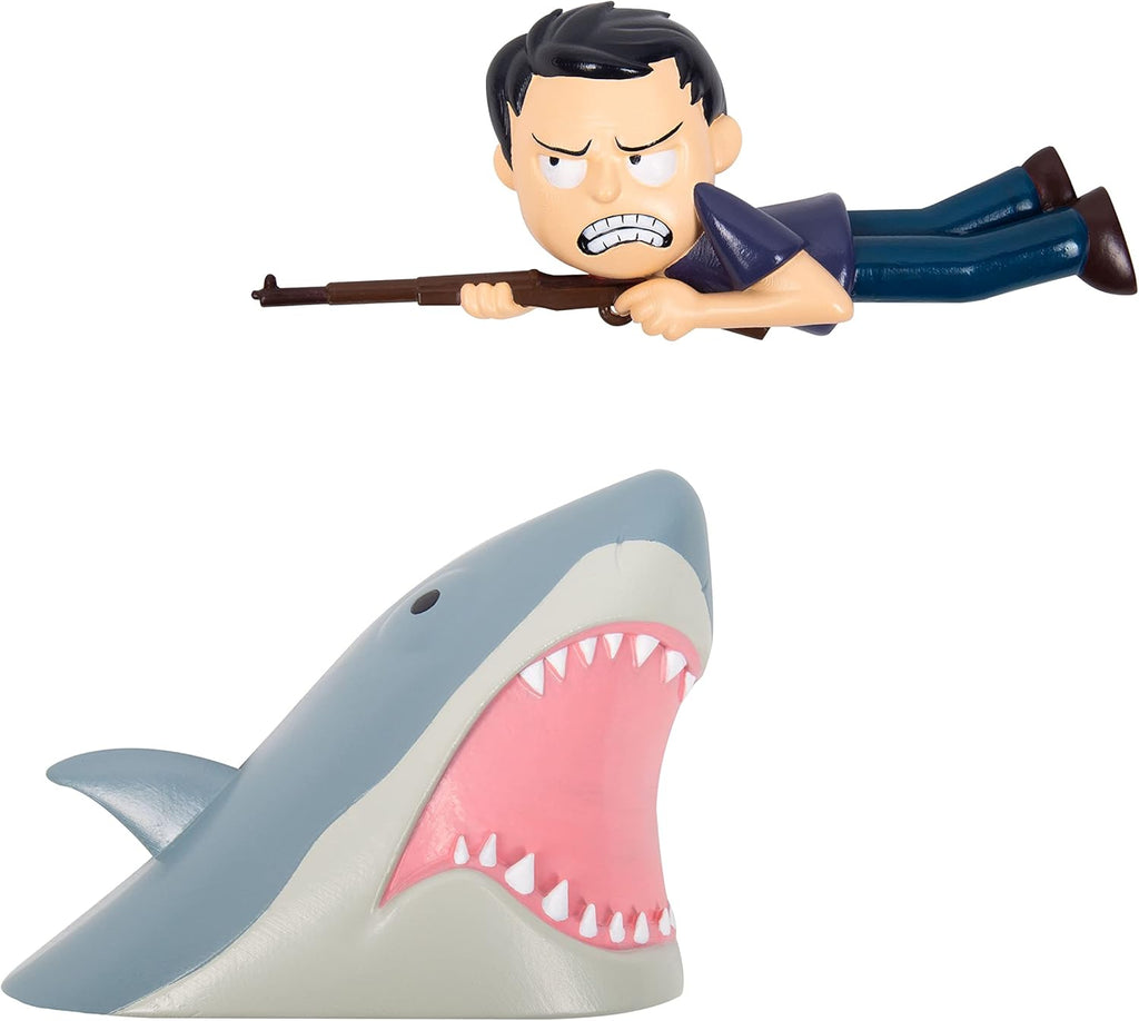 Jaws Comic Ons Collectible Wall Decals - 2 Pack Reusable Figurines