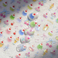 LuLuFun Studio Jelly Pudding Nail Deco Stickers - Ultra-Thin DIY Art