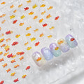 LuLuFun Studio Jellyfish Nail Deco Stickers – Ultra-Thin DIY Nail Art
