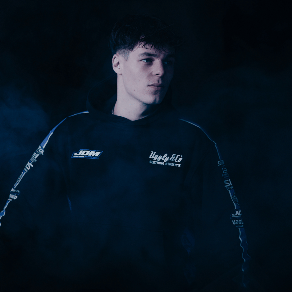 Uggly & Co JDM Team Hoodie – Heavyweight 380gsm Fleece Racing Pullover