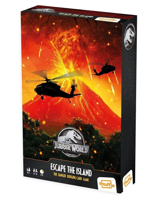 Jurassic World Escape The Island Card Game | Fast-Paced Strategy