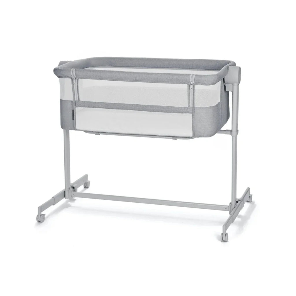 Kinderkraft Nestee Up 2 Bedside Crib - Full Light Grey - image 4
