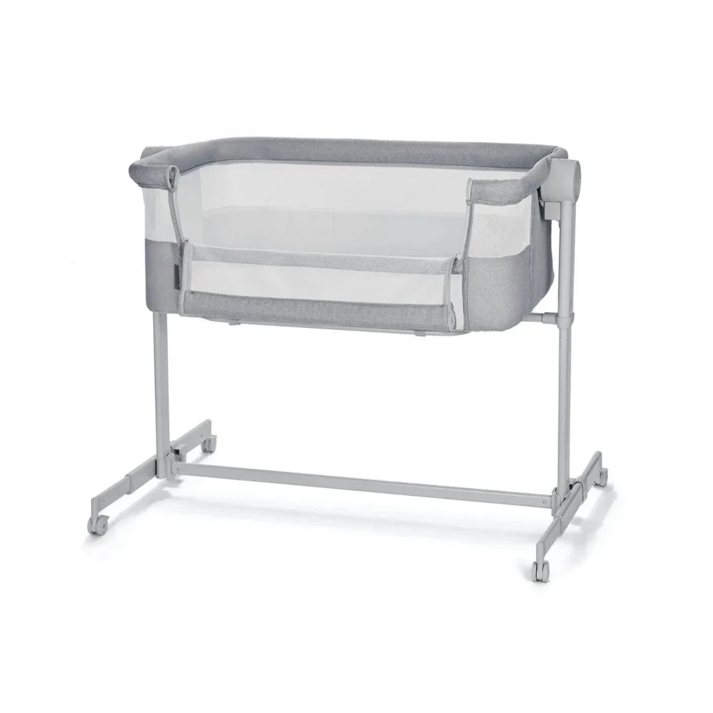 Kinderkraft Nestee Up 2 Bedside Crib - Full Light Grey - image 6