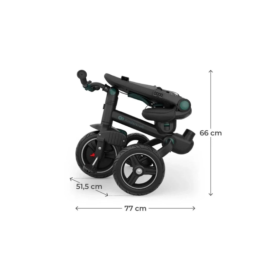 Kinderkraft Spinstep 2 Plus Tricycle - Green - image 12