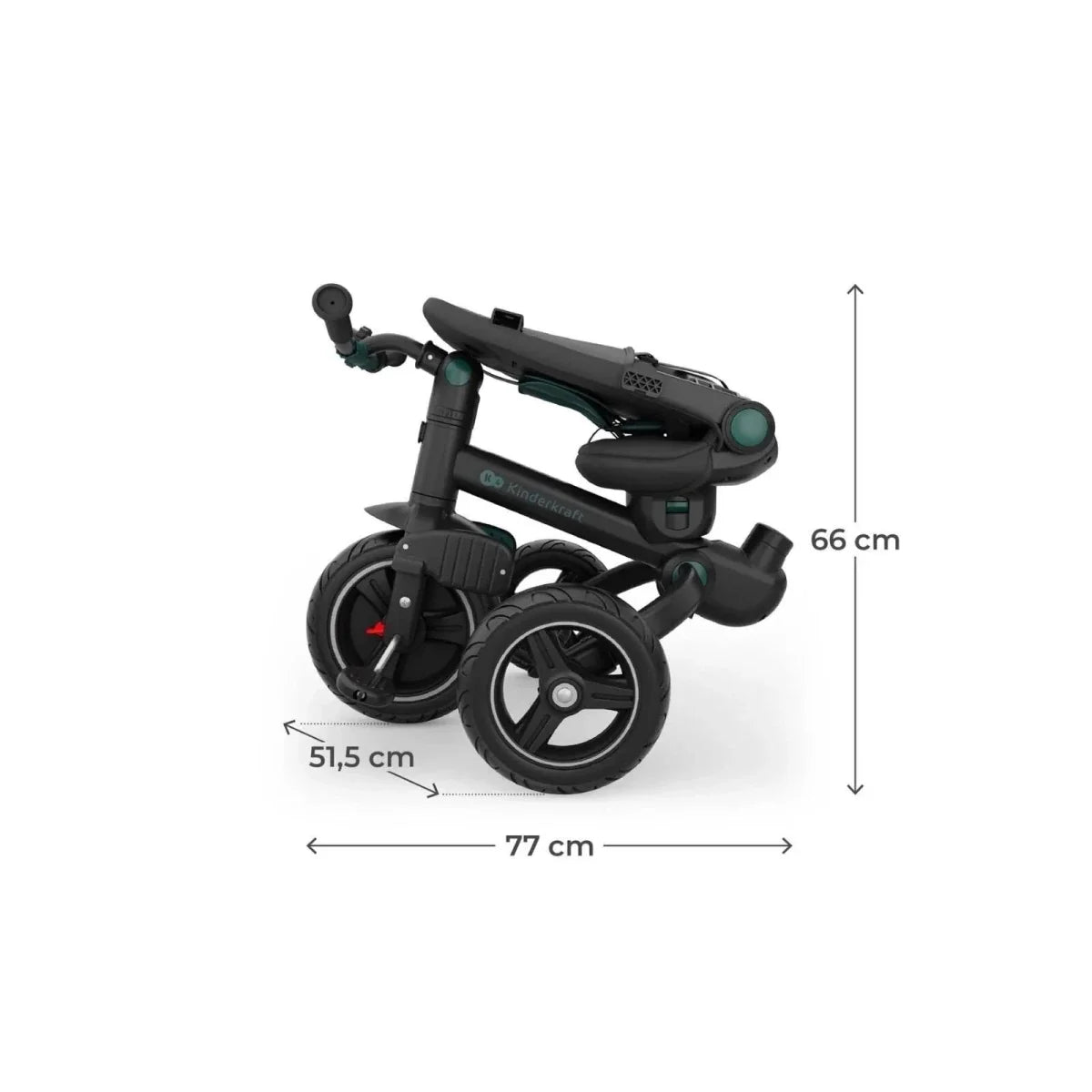Kinderkraft Spinstep 2 Plus Tricycle - Green - image 12