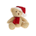 Keeleco Christmas Bear with Hat & Scarf 20cm - image 1