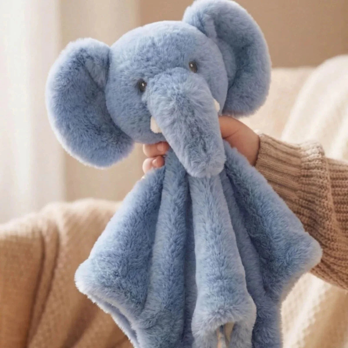 Keeleco Baby Ezra Elephant Blanket 32cm - image 2