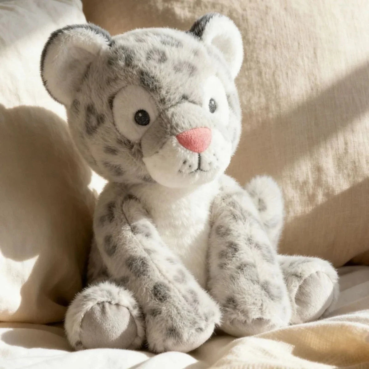 Keeleco Baby Snuggles Snow Leopard 25cm - image 2