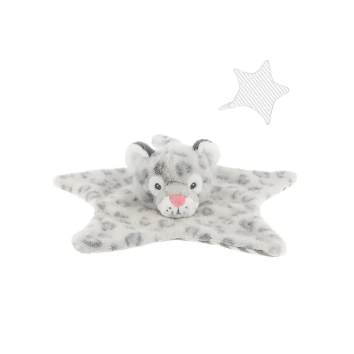 Keeleco Baby Snuggles Snow Leopard Blanket 32cm - image 2