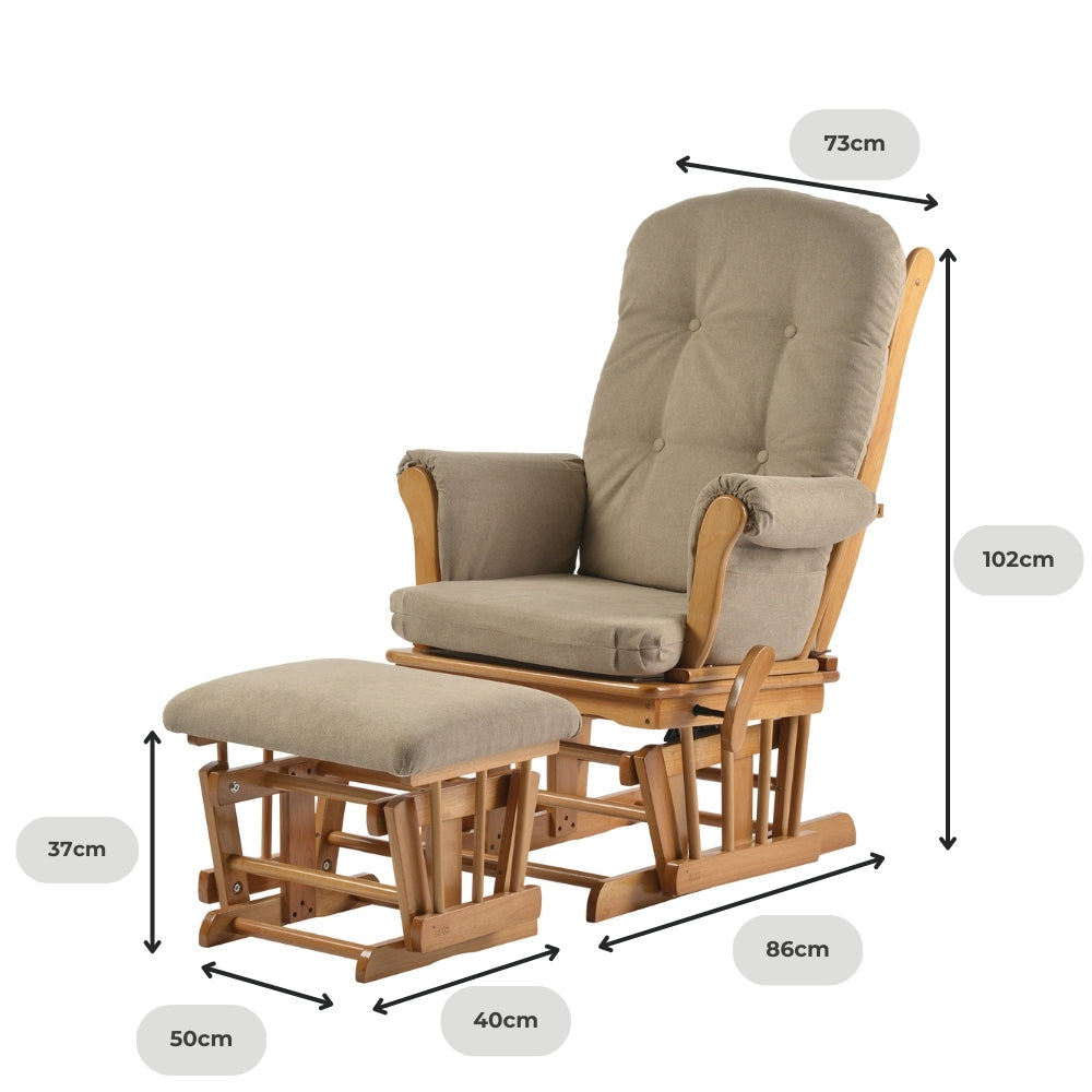 Kielder Nursing Chair and Footstool