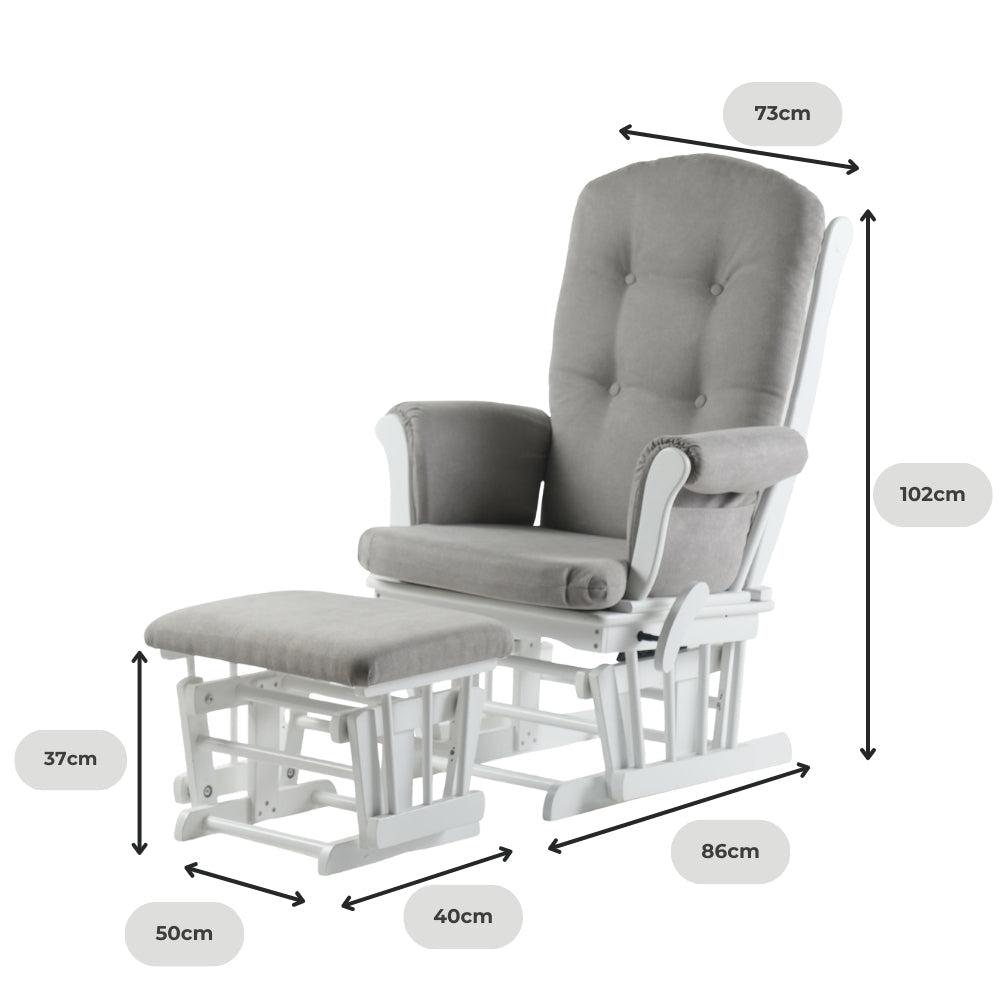 Kielder Nursing Chair and Footstool